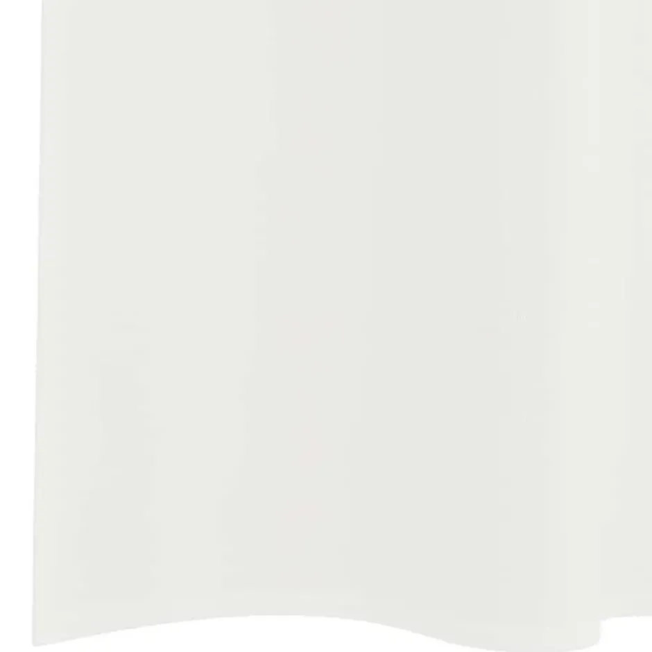 vidaXL Gordijnen van voile met roedezakken - Wit - 140x260 cm - Stof - 2 Stuks