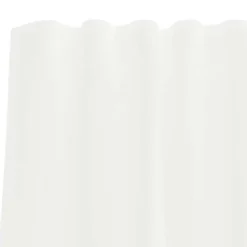 vidaXL Gordijnen van voile met roedezakken - Wit - 140x260 cm - Stof - 2 Stuks