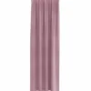 vidaXL Gordijnen - Verduisterend - Donkerroze - 140x245 cm - Fluweel - 2 Stuks