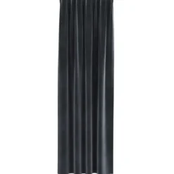 vidaXL Gordijnen - Verduisterend - Donkergrijs - 140x225 cm - Fluweel - 2 Stuks