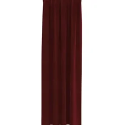 vidaXL Gordijnen - Verduisterend - Wijnrood - 140x260 cm - Fluweel - 2 Stuks