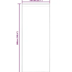 vidaXL Gordijnen - Verduisterend - Wijnrood - 140x260 cm - Fluweel - 2 Stuks