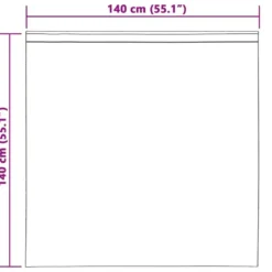 vidaXL Gordijnen - Verduisterend - Donkergrijs - 140x140 cm - Fluweel - 2 Stuks