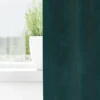 vidaXL Gordijnen - Verduisterend - 140x245 cm - Donkergroen - Fluweel - 2 Stuks