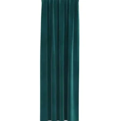 vidaXL Gordijnen - Verduisterend - 140x245 cm - Donkergroen - Fluweel - 2 Stuks