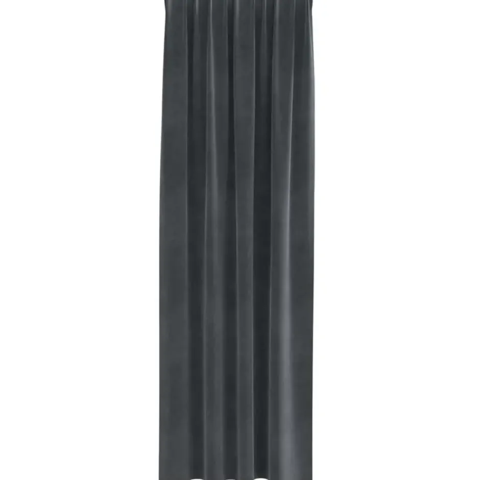 vidaXL Gordijnen - Verduisterend - Lichtgrijs - 140x245 cm - Fluweel - 2 Stuks