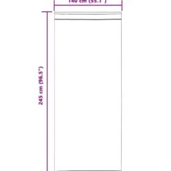 vidaXL Gordijnen - Verduisterend - Lichtgrijs - 140x245 cm - Fluweel - 2 Stuks