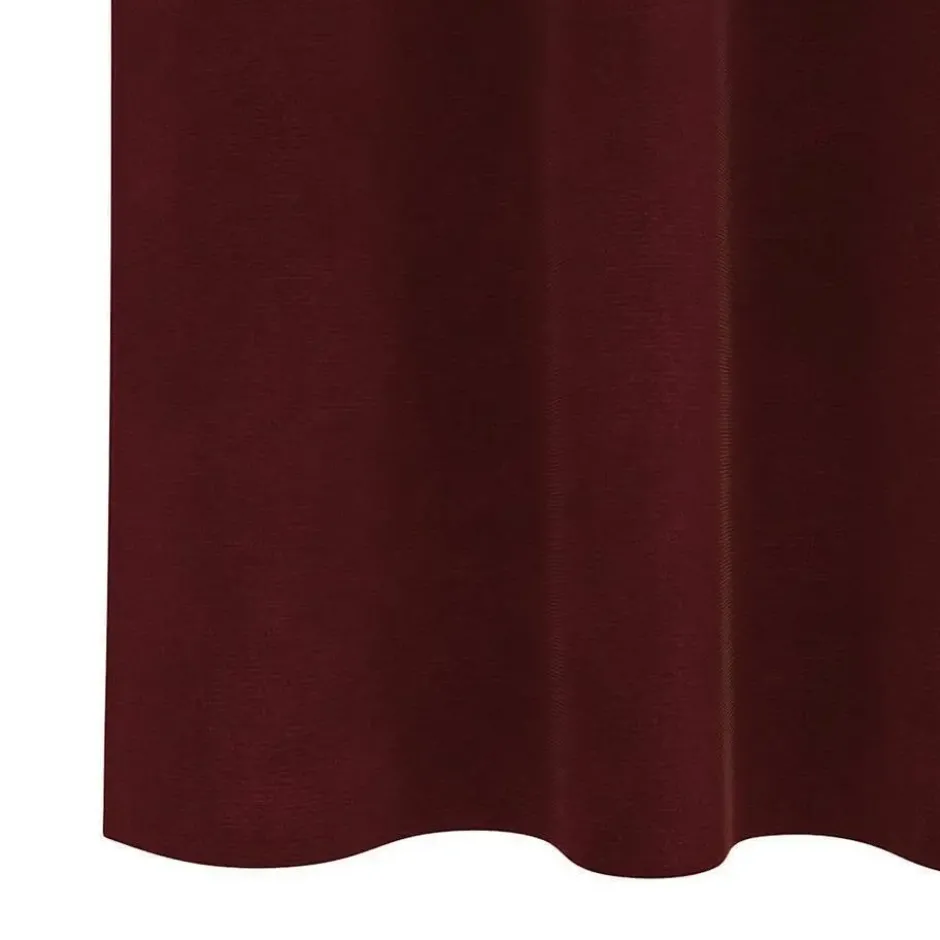 vidaXL Gordijnen - Verduisterend - Wijnrood - 140x245 cm - Fluweel - 2 Stuks