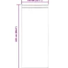 vidaXL Gordijnen - Verduisterend - Wijnrood - 140x225 cm - Fluweel - 2 Stuks