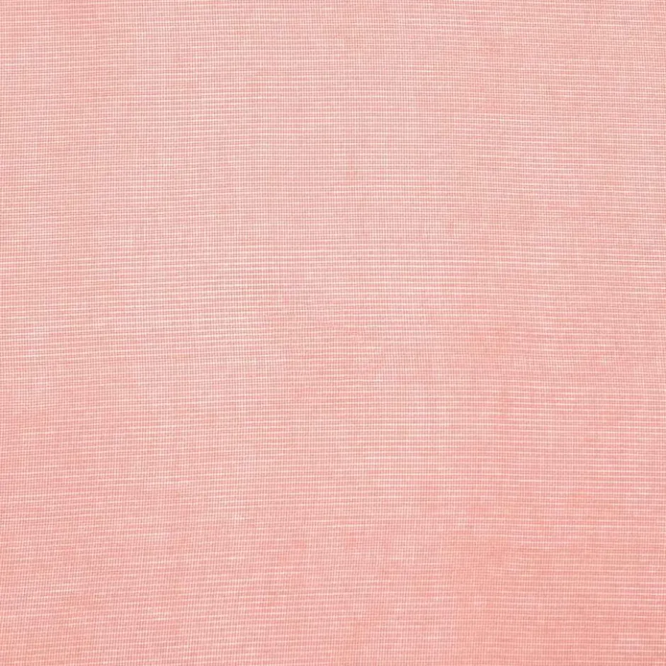 vidaXL - Gordijnen voile met roedezakken 2 st roze vitrage pure gordijn