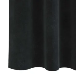 vidaXL Gordijne - Verduisterend - Zwart - 140x245 cm - Fluweel - 2 Stuks