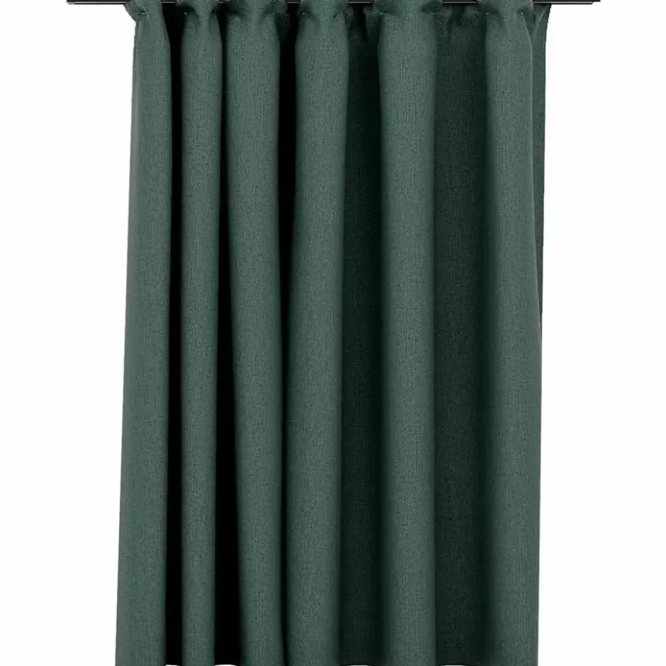 vidaXL - Gordijn - Groen - Stof