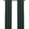 vidaXL - Gordijn - Groen - Stof - 140 x 225 cm - 2 stuks