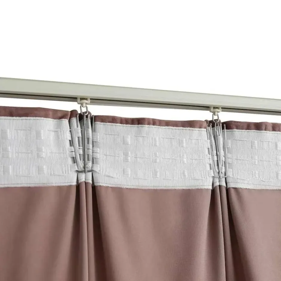 vidaXL - Gordijn - Roze - Fluweel - 140 x 245 cm - 2 stuks