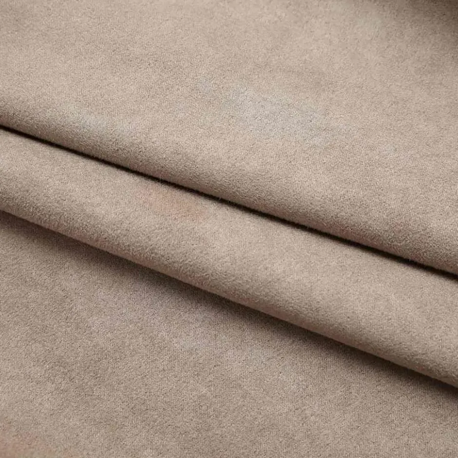 vidaXL - Gordijn - Taupe - Stof - 140 x 175 cm - 2 stuks