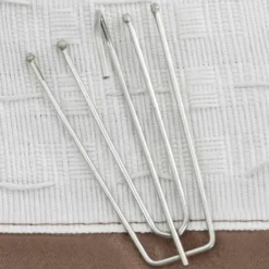 vidaXL - Gordijn - Taupe - Stof - 140 x 245 cm - 2 stuks