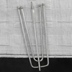 vidaXL - Gordijn - Zwart - Stof - 140 x 175 cm - 2 stuks