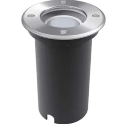 vidaXL - Grondspot - Zilver - Aluminium - 3 stuks