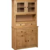 vidaXL - Hoge Kast - Bruin - Grenenhout