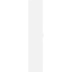 vidaXL - Hoge Schoenenkast met 6 planken 12 paar - Wit - 80x35,5x180 cm
