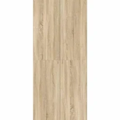 vidaXL - Hoge Schoenenkast met 6 planken 12 paar - Sonoma eiken - 80x35,5x180 cm