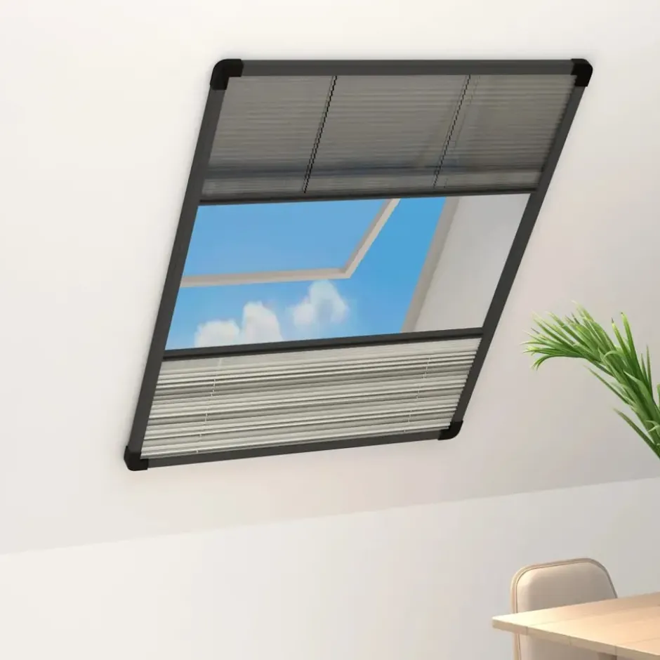 vidaXL - Hor - Antraciet - Glasvezel - 60 x 80 cm