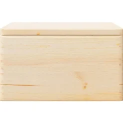 vidaXL - Houten Kist - Bruin - Grenenhout - 40 x 30 x 23 cm