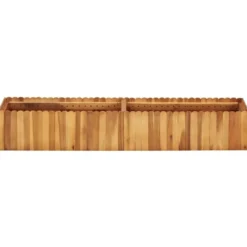 vidaXL - Houten Plantenbak - Bruin - Hout - 150 x 30 x 25 cm