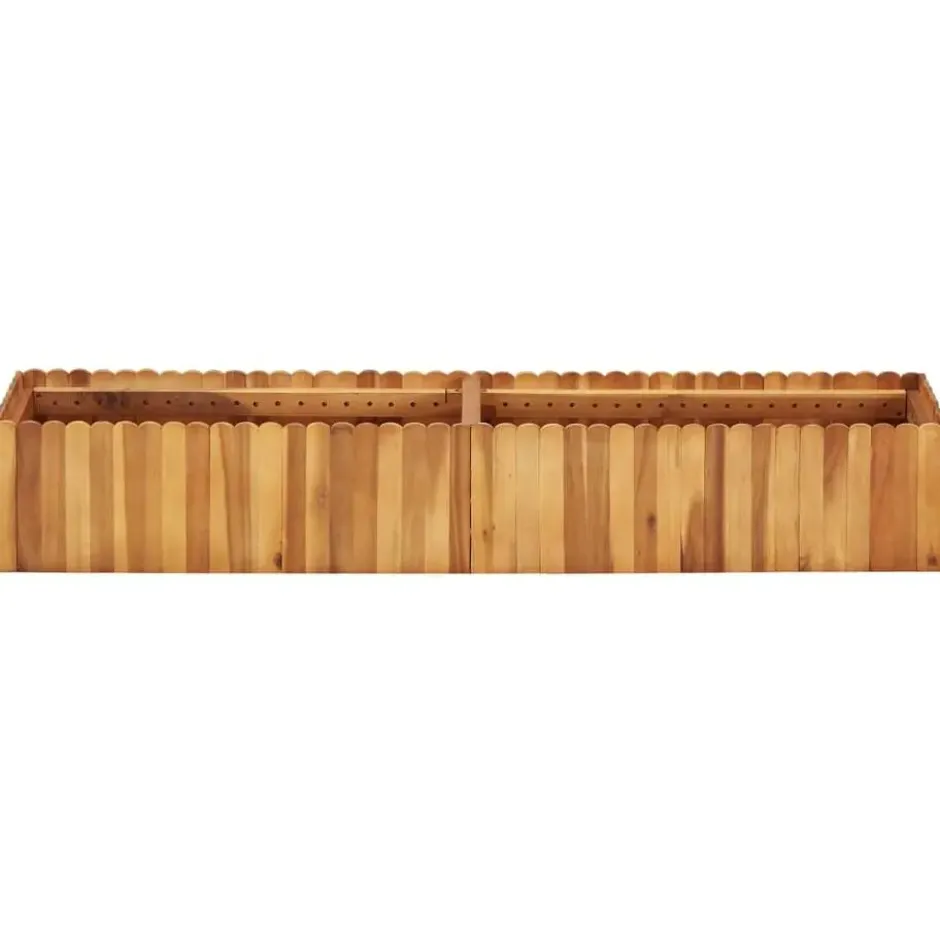 vidaXL - Houten Plantenbak - Bruin - Hout - 150 x 30 x 25 cm