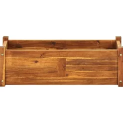 vidaXL - Houten Plantenbak - Bruin - Hout - 76 x 27.6 x 25 cm