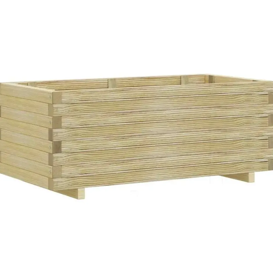 vidaXL - Houten Plantenbak - Bruin - Hout