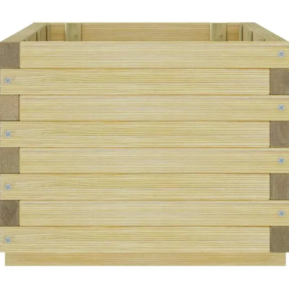 vidaXL - Houten Plantenbak - Bruin - Hout