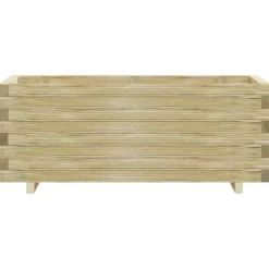 vidaXL - Houten Plantenbak - Bruin - Hout