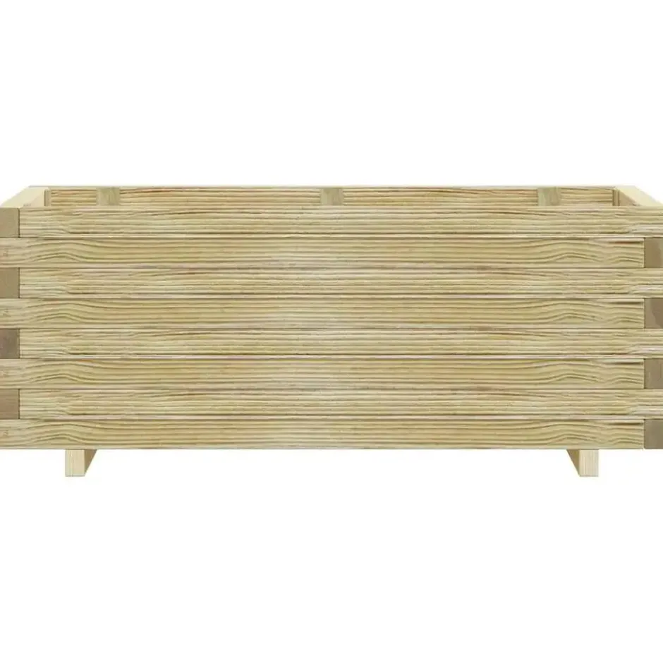 vidaXL - Houten Plantenbak - Bruin - Hout