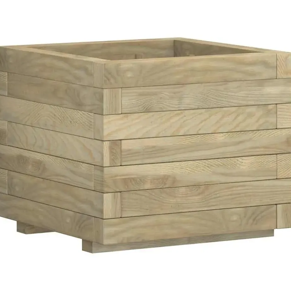 vidaXL - Houten Plantenbak - Bruin - Hout