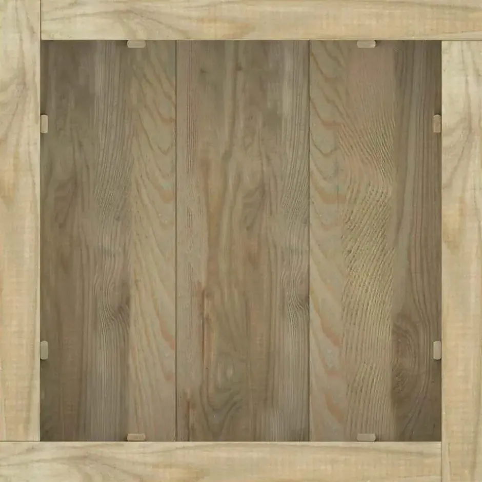 vidaXL - Houten Plantenbak - Bruin - Hout