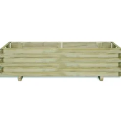 vidaXL - Houten Plantenbak - Bruin - Hout - 120 x 40 x 30 cm