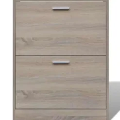vidaXL - Houten Schoenenkast - Bruin - Hout