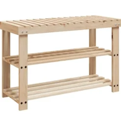 vidaXL - Houten Schoenenkast - Bruin - Hout