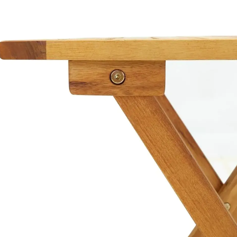 vidaXL - Houten Tafel - Bruin - Hout