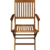vidaXL - Houten Tuinset - Bruin - Hout - 60 cm