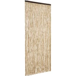 vidaXL - Insectengordijn - Beige - Polypropyleen - 100 x 220 cm