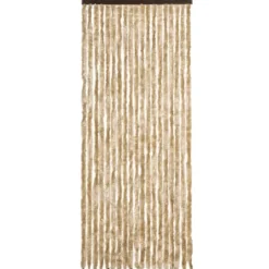 vidaXL - Insectengordijn - Beige - Polypropyleen - 56 x 185 cm