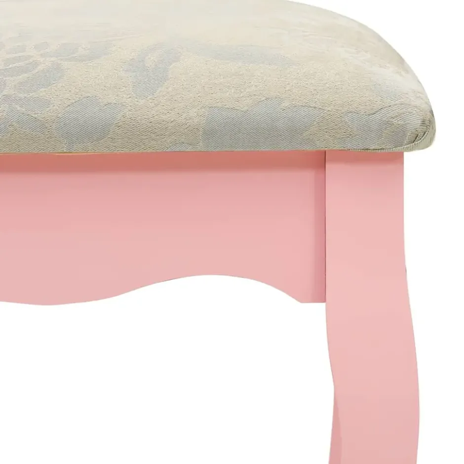 vidaXL - Kaptafel - Roze - Hout