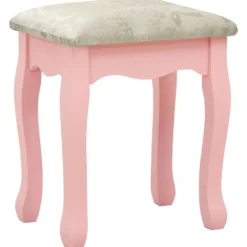 vidaXL - Kaptafel - Roze - Hout