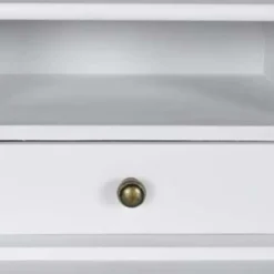 vidaXL - Kaptafel - Wit - Hout
