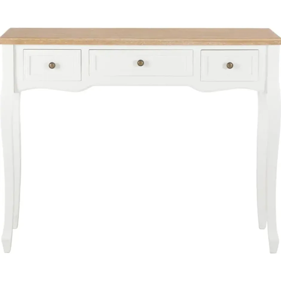 vidaXL - Kaptafel - Wit - Hout