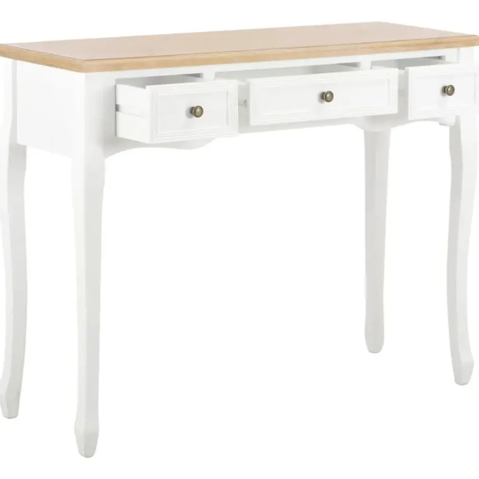 vidaXL - Kaptafel - Wit - Hout