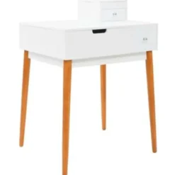 vidaXL - Kaptafel - Wit - MDF