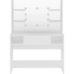vidaXL - Kaptafel - Wit - MDF